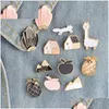 Pins Broches Pins Ananas Alpaca Vos Bloemen Huizen Vormige Mode-sieraden Accessoires Vrouwen Geschenken Drop Delivery