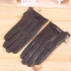 Svadilfari Women Winter Gloves Autumn Warm Gloves Female Genuine Sheepskin Leather Girls Christmas Gift Glove280c