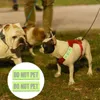 Dog Collars 2 Pcs Service Adhesive Patches Small Vest Sticker Supplies Puppy Harness Pet Not
