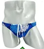 Herren-Badebekleidung, Mini-Sexy-Blumen-Mann-Badeanzug, Herren-Badeanzug mit niedrigem Aufstieg, Badehose, Bikini, Badehose, junge Strand-Badebekleidung