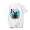 Homens camisetas Verão japonês anime t-shirt homens algodão manga curta kawaii tops desenhos animados karate gráfico camiseta unisex har2878