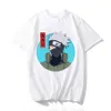 Men's T-Shirts Summer Japanese Anime T-shirt Men Cotton Short Sleeve Kawaii Tops Cartoon Karate Graphic Tees Shirt Unisex Har2878