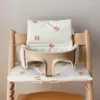 Cadeiras de jantar assentos coreano bebê jantar cadeira assento almofada travesseiro lavável cadeira alta almofada crianças removível segurança do bebê acessórios de alimentação 231006