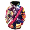 Erkek Hoodies 2023 Chainsaw Man Hoodie Sweatshirts Erkek Kadınlar Moda Sıradan Serin Külot Erkek Kızlar Harajuku Street Giyin