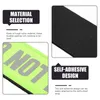 Dog Collars 2 Pcs Service Adhesive Patches Small Vest Sticker Supplies Puppy Harness Pet Not