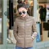 Mulheres Down Parkas M-8XL Pato Branco Down Jacket para Mulheres Inverno Quente Casaco Leve Peso Gola Bolso Zipper Casual Outerwear 231005