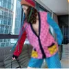 Primavera moda para mujer suéteres de diseño suave de punto mujeres arco iris ggirls cardigans hembra cálido con cuello en v manga larga sudadera prendas de punto suéteres abrigo para dama