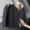 Parkas pour hommes Hommes hiver Parka polaire doublé épais chaud à capuche col de fourrure manteau mâle taille 5XL veste en peluche automne travail outwear 231005