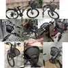 Cestos sacos grande capacidade cesta de bicicleta mountain bike dobrável cesta de bicicleta pendurado cesta cesta dianteira acessórios da bicicleta 230928