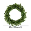 Other Event Party Supplies DIY Christmas Wreath Hanging Rattan Garland Ornaments Christmas Decorations for Home Front Door Navidad Year 2024 Gift 231005