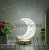 Lâmpadas de mesa Criativo LED Night Light Moon Star Flower Shaped Table Light USB Desktop TV Wall Charging Table Light Decoração do quarto YQ231006