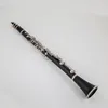 Ny buffé E13 B-flat Tune Professional Högkvalitativ träblåsinstrument Clarinet Black Tube med fodralstillbehör