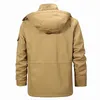 Piumino da uomo Parka Autunno Inverno Uomo Giacca militare in pile Maschile Casual Cappotto termico spesso Mens Army Pilot Outwear Giacche con cappuccio 231005