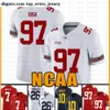 NUEVO College Wear Nick Football Jerseys NCAA Ohio State Buckeyes 97 Bosa 7 Dwayne Haskins Jr Jersey de fútbol americano 26 Tom Brady Saquon Barkley ewrsfvtre