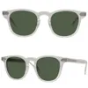 Marque Designer Hommes Femmes Lunettes de soleil Carré Cadre Vintage Lunettes Nuances Unisexe Gris Vert Lentilles Lunettes Plank Cadres Rétro Sun264o