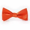 Bow Ties Erkekler Düğün Ayarlanabilir Bowtie Ön-Bağlı Akşam Yetişkin Kostüm Aksesuarları Boyun Kravat Sekreter Partisi Donanma 91