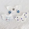 Bibs Burp Cloths 3pcs Summer Thin Cotton Gauze Bib Infant Baby Usporbent Ucorbling Sliva Fail