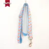 Dog Collars Fashion Waves Collar Colorful Handmade Soft Small And Leash Outdoor Travel Walking Pet Cats Dogs Accessories