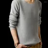 Men's Sweaters 2023 Sweater Fashion Casual Autumn Garden Collar Korean Version Knitwear Large Solid Top