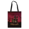 TOTES PRINTABLE SHOLDLED CANVAS BAG HALLOWEEN THEM02BLIEBERREYES