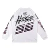 Designer mens pulôver Hellstar Hellstar Studios para o sol moletom com capuz solto pulôver mulheres top manga longa esportes casuais respirável