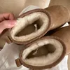 5cm Platform Height Women Classic Ultra Mini Platform Boot Australian Winter Snow Designer Tasman Tazz Fur Boots Slippers Ankle Sherpa Sweater Letter ugge