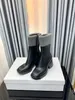 Designer Luxury Betty ankle wellies Wellington boots with shearling for winter decoration PVC fur