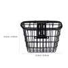 Panniers Bags Practical Sturdy Durable Useful Bike Front Basket Electric Bike Basket Riding Storage Gadget Bike Accessory Bike Storage Holder 231005