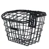 Panniers Bags Practical Sturdy Durable Useful Bike Front Basket Electric Bike Basket Riding Storage Gadget Bike Accessory Bike Storage Holder 231005