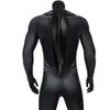 Homme noir Super Cosplay Costume Justice super-héros Kent combinaison avec cape imprimé 3d Halloween body déguisement Zentai Suitcosplay