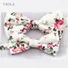 Bow Ties 100 Cotton Floral Parent Child Bowtie Sets Chic Men Women Kids Butterfly Beautiful Party Dinner Wedding Tie Gift Accessory 231005