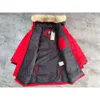 Designer canadense ganso meados de comprimento versão puffer para baixo jaqueta das mulheres para baixo parkas inverno grosso casacos quentes das mulheres à prova de vento streetwear264 Chenghao01