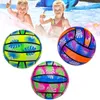 Bollar Färgglada inflation Boll Portable Children Swimming Pool Toy Hållbara festtillbehör för utomhus inomhussport 231006