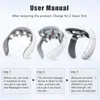 Other Massage Items Neck Massage Instrument Intelligent Electric Rechargeable Heating Pressing Magnetic Pulse Neck Massage Instrument 231006