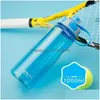 Wasserflaschen 2000 ml große Kapazität tragbare Outdoor-Kunststoff-Sportflasche mit Tee-Ei Fitness auslaufsicherer Shaker Drop Lieferung Dhgwr