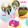 Andra evenemangsfestleveranser Ballong Air Pump 240V Electric High Power Two Munstycke Air Blower Balloon Portable Inblatable Pump Inflator för Home Wedding Party 231005