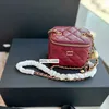 2023 Nowa pudełko złotą sieć piłki Mini Square Women's Bag Crossbody Handheld torebka fabryczna Hurtowa sprzedaż detaliczna