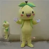 Halloween pêra mascote traje de alta qualidade dos desenhos animados frutas pelúcia anime tema personagem adulto tamanho natal carnaval festa aniversário 290v