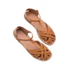 Sandals Women's Summer 2024 Out Hollow Flats Ladies Beach Shoes T-Strap Gladiator Sandalias Mujer Casual Slides