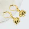 Dangle Earrings Factory Outlet Luxury Ethnic Style Charms Gold-color 8 11mm Elephant Drop Party Gifts Lovely Jewelry B2664