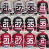 Man Vintage Hockey 27 Jeremy Roenick Jerseys CCM 21 Stan Mikita 2 Duncan Keith 35 Tony Esposito Retro Classic All Stitched Black White Red Team går i pullover High