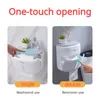 Toilet Paper Holders ECOCO Holder No Drill Tissue Hanger WC Rolhouder Waterproof Multifunctional Automatic Opening Bathroom Accessories 231027