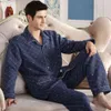 Nuovo pigiama da uomo set pigiama di cotone pantaloni da notte due set di pigiami con stampa di moda di alta qualità da uomo di grandi dimensioni servizio a domicilio 201111298T