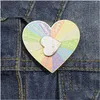 Pins Brooches Heart Compass Turntable Enamel Pin Broch Lapel Custom Metal Badges Gifts Funny Self Care Today Mood Love Friends Whol