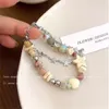 Colorful Beaded Bracelet Simple Stretch Bracelets Summer Jewelry Stackable Bangle Friendship Wristbands GC2351