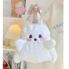 Sacs d'école Petit Fantôme Sacs À Dos Pour Femmes Classique Drôle Halloween Mignon Femmes Chic Épaule 231005