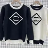 paris Designer Sweater women sweaters jumper Embroidery sweater Knitted classic Knitwear Autumn winter keep warm jumpers design pullover CHANNEL Knit