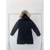 Designer canadense ganso meados de comprimento versão puffer para baixo jaqueta das mulheres para baixo parkas inverno grosso casacos quentes das mulheres à prova de vento streetwear609 inverno01