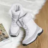 Boots Winter Explosive Fashion Casual Snow Cotton Boots With Wool Thickened In Warm Increase Waterproof Non-Slip Grip Outsole 231006