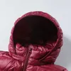 Women's Down Parkas Kobiety Ultra lekkie opakowanie długie puffer kurtki jesienne zimowe ciepły kapelusz Odłączona kaptura płaszcz żeński Parka 5xl 7xl 231005